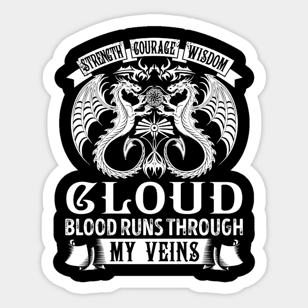 CLOUD Sticker by Kallamor